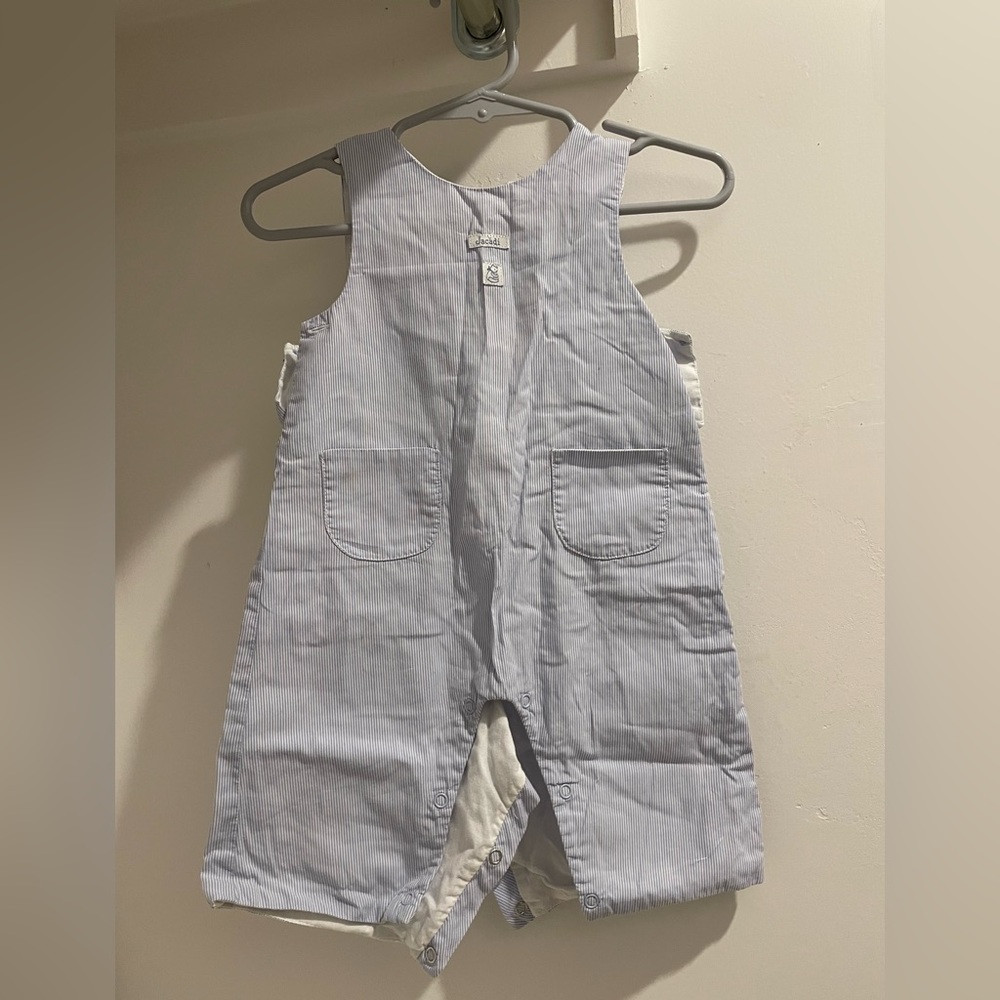 3 Month Jacadi Baby Boy Overalls